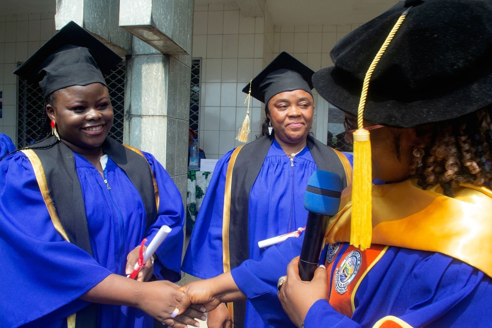 Convocation — congratulations