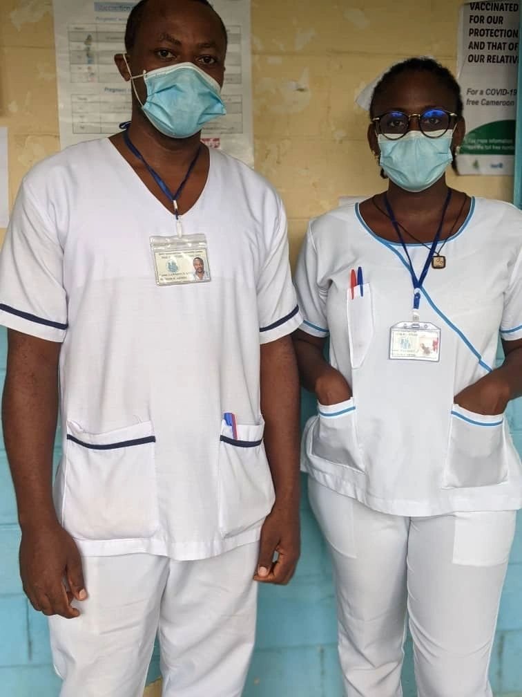 Nursing students on clinical placement