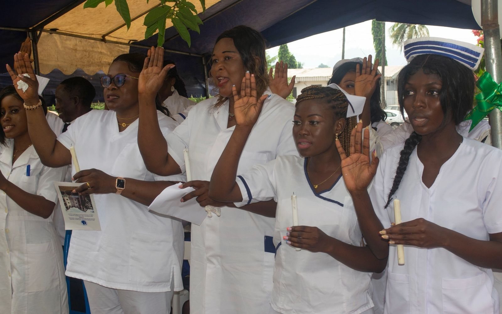 Nursing oath & candle-lighting ceremony